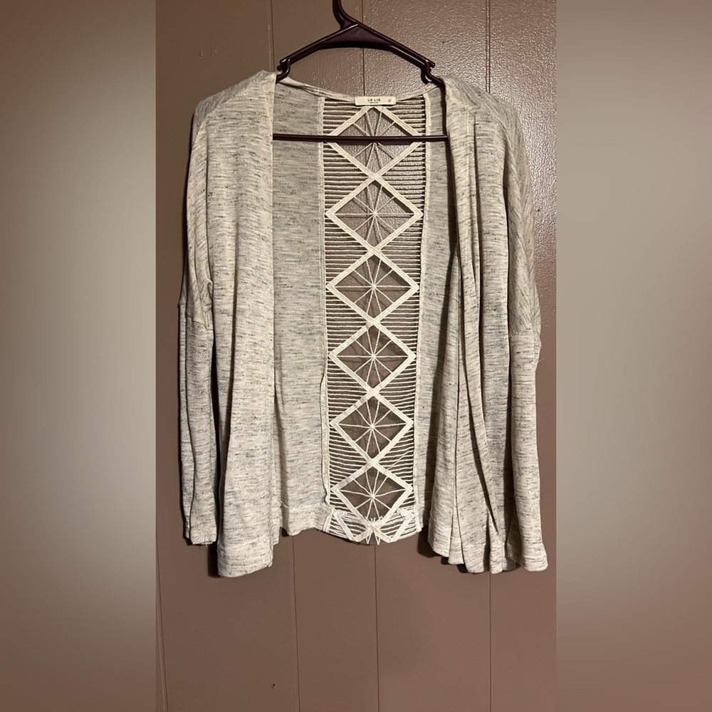 (6/$10) Elegant Cream Cardigan